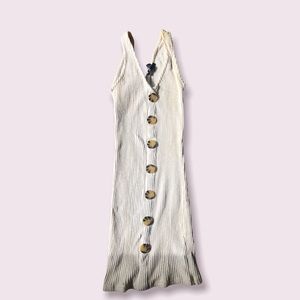Like new cream Forever 21 knit dress size medium